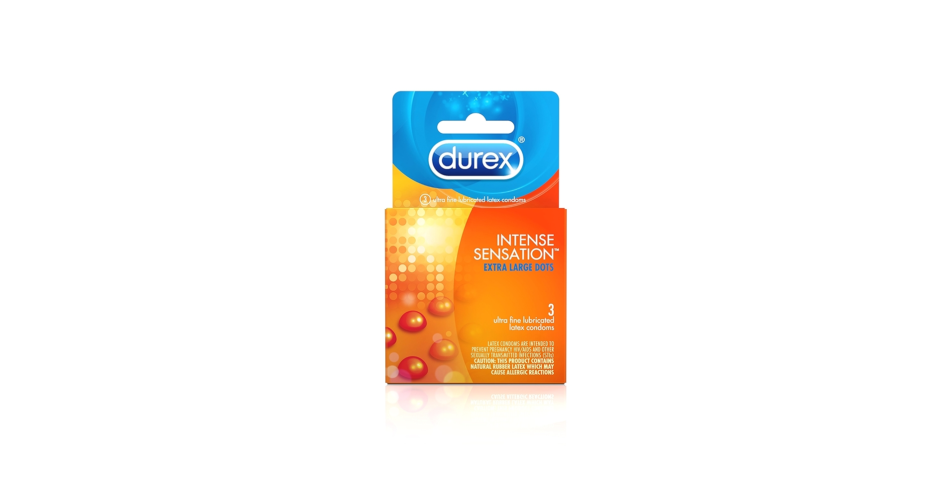 Amazon.com: Durex Intense Sensation Condom, 3 Count : Health